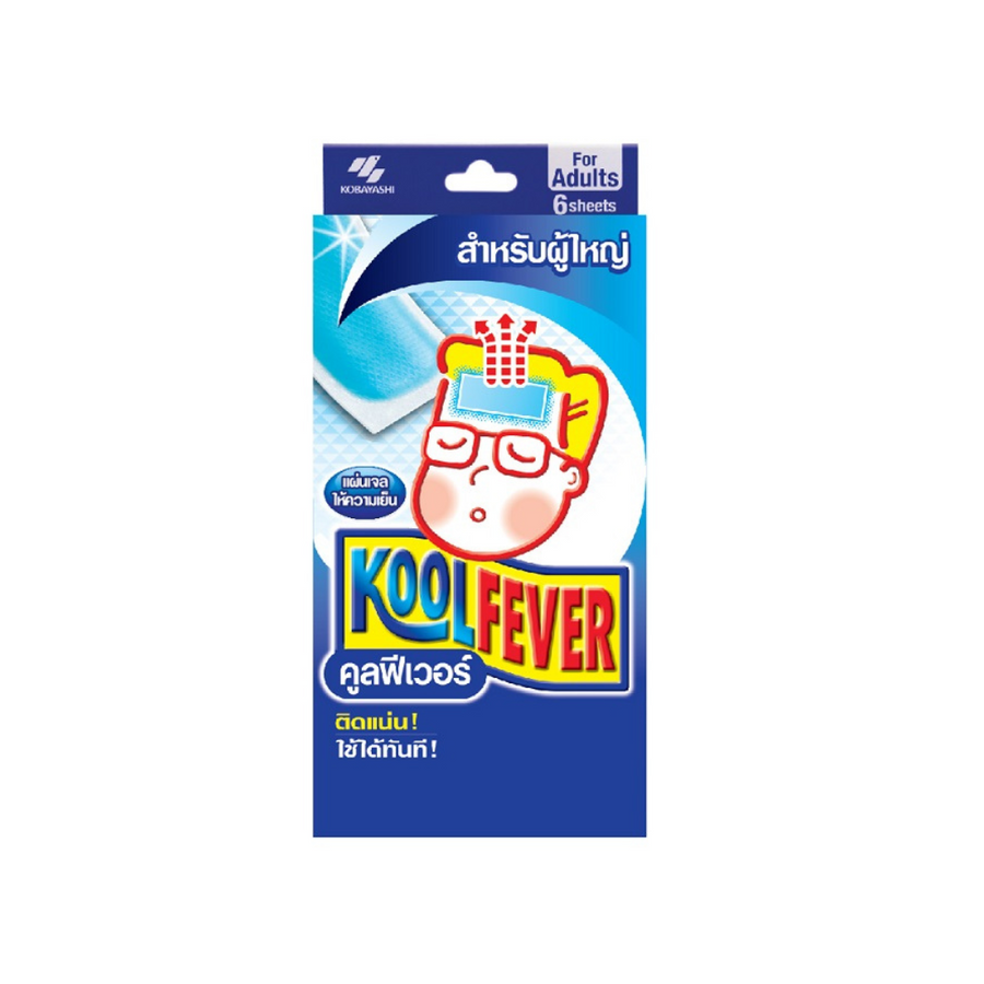 Koolfever New Adults คูลฟีเวอร์ ผู้ใหญ่ 6s/Box
