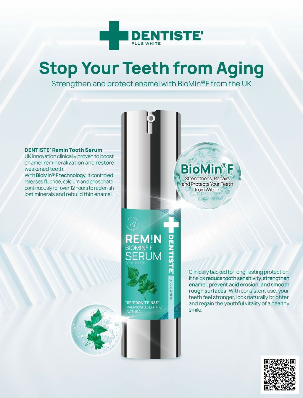 Dentiste Repaire’ + Remin Free Advance Care Brush & Travel Set