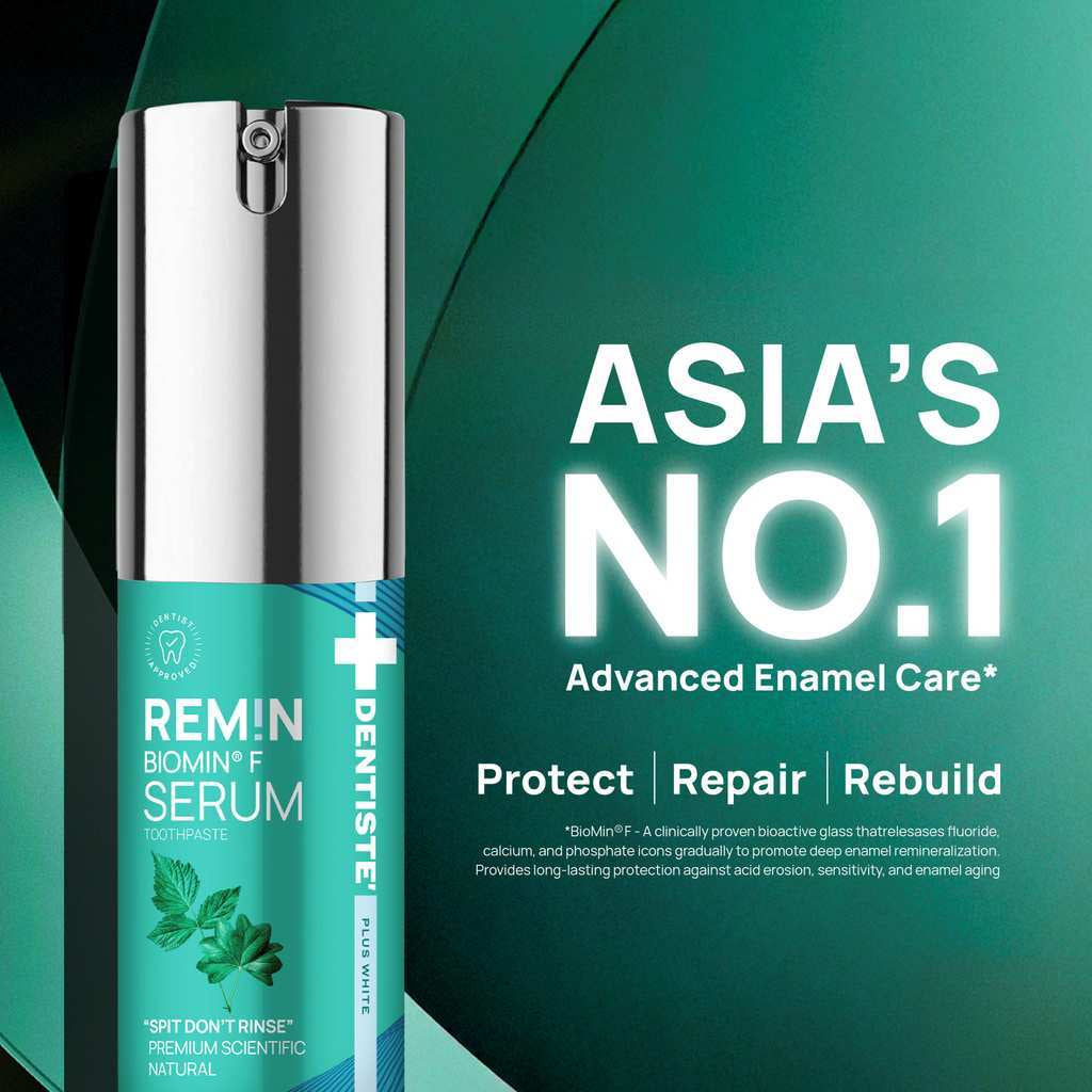 Dentiste Repaire’ + Remin Free Advance Care Brush & Travel Set