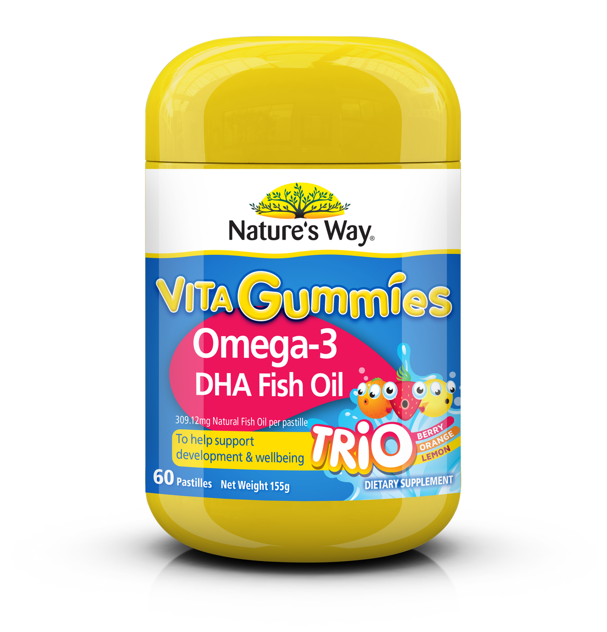 Natures Way OMEGA 3 VITA GUMMIES TRIO