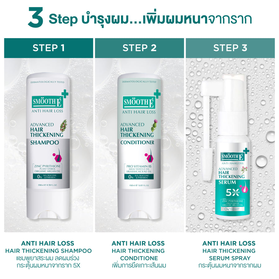 Smooth E Anti Hair Loss Hair Thickening Serum Spray