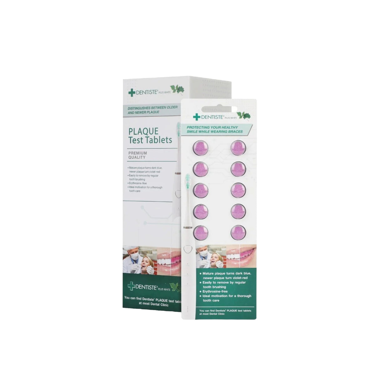Dentiste PLAQUE TEST TABLETS 10S