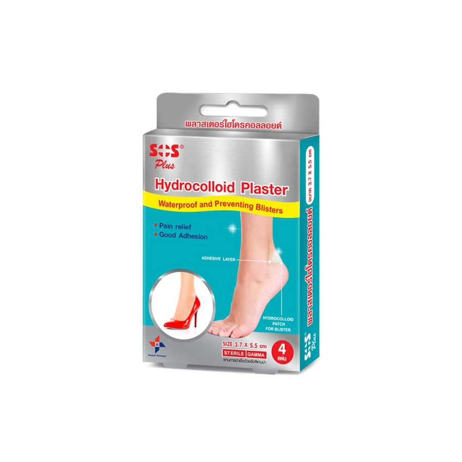 SOS PLUS HYDROCOLLOID PLASTER 4S