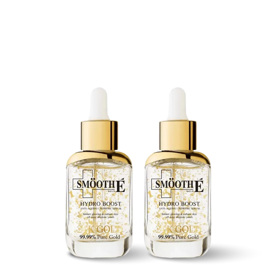 (pack 2) smooth e 24k gold hydroboost serum