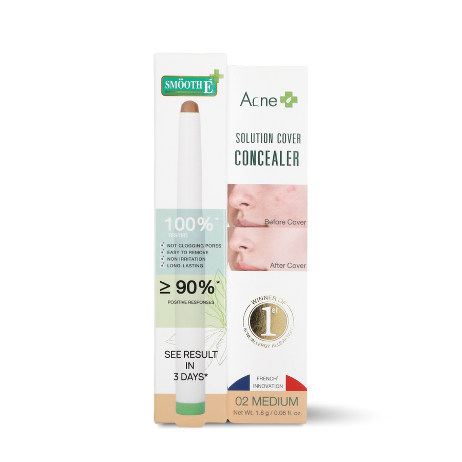 smooth e acne solution cover concealer 02 medium