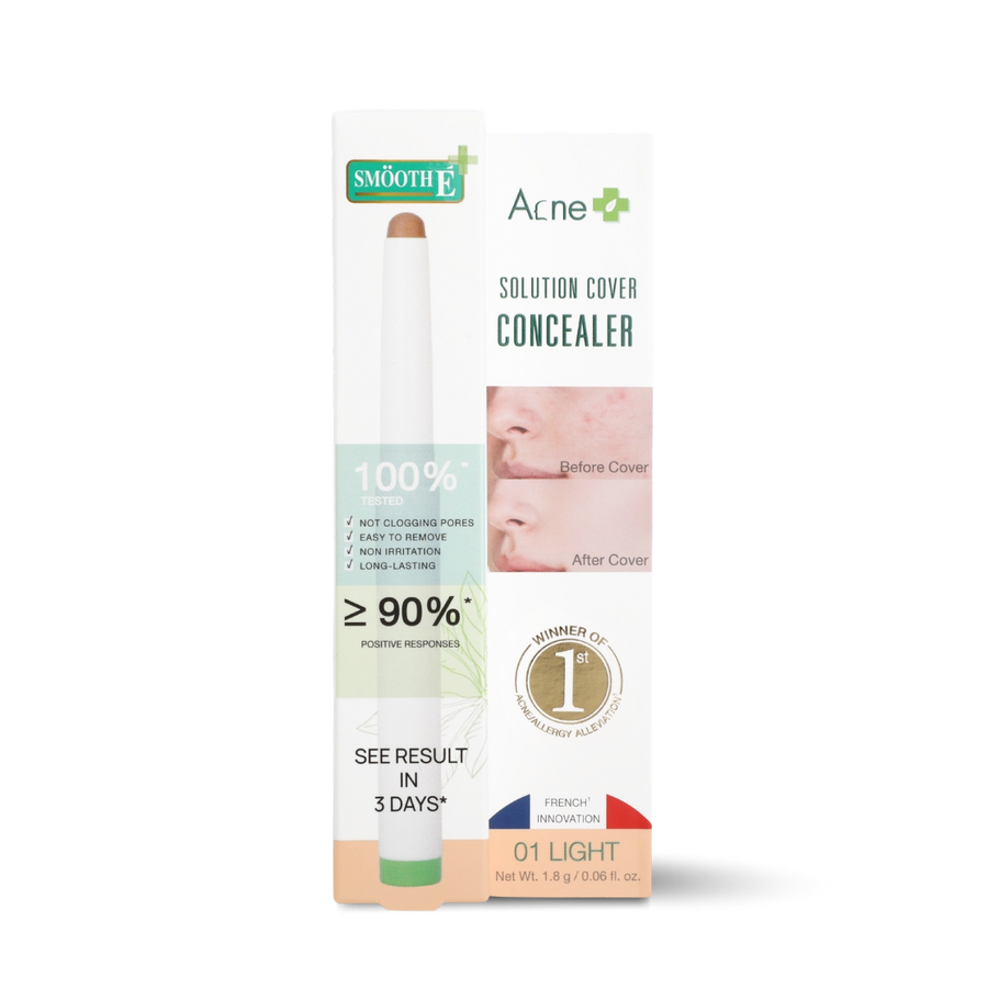 smooth e acne solution cover concealer