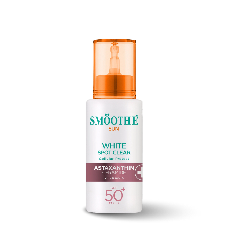 smooth e sun asta white spot clear
