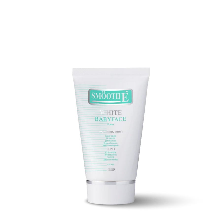 smooth e white babyface foam 1 oz.