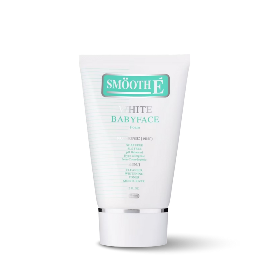 smooth e white babyface foam 2 oz.