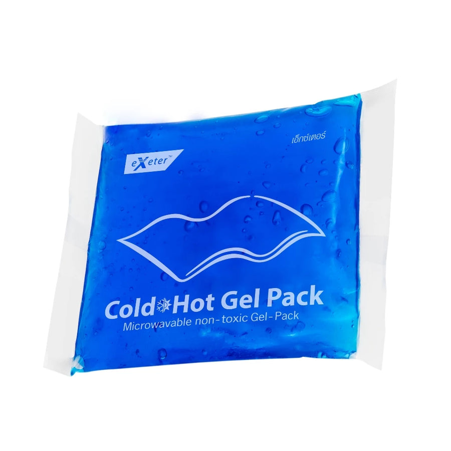 EXETER COLD HOT GEL PACK แผ่นเจลประคบเย็นร้อน 120G.