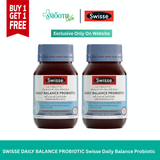 [1 แถม 1] SWISSE DAILY BALANCE PROBIOTIC Swisse Daily Balance Probiotic เดลี่ บาลานซ์ โพรไบโอติก 30 Capsules