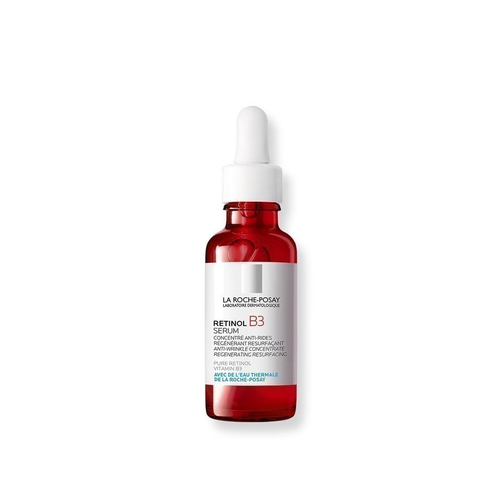 La Roche-Posay Retinol B3 Serum เซรั่มบำรุงผิวหน้า ลดเลือนริ้วรอยร่องลึก เพื่อผิวดูตึงกระชับ 30 ml.