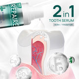 [1 Free 3] Dentiste Repaire 2in1 70g Free Brush x2 Advanced Care x1