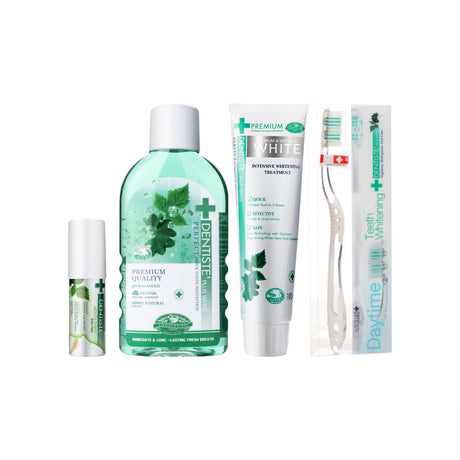 Dentiste เซ็ตฟันขาว สำหรับแปรงตอนเช้า Daytime Premium White Set