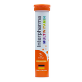 Buy 1 get 1 Free!! Interpharma Multivitamin Orange  วิตามินรวม รูปแบบเม็ดฟู่ละลายน้ำ 1 หลอด บรรจุ 20 เม็ด