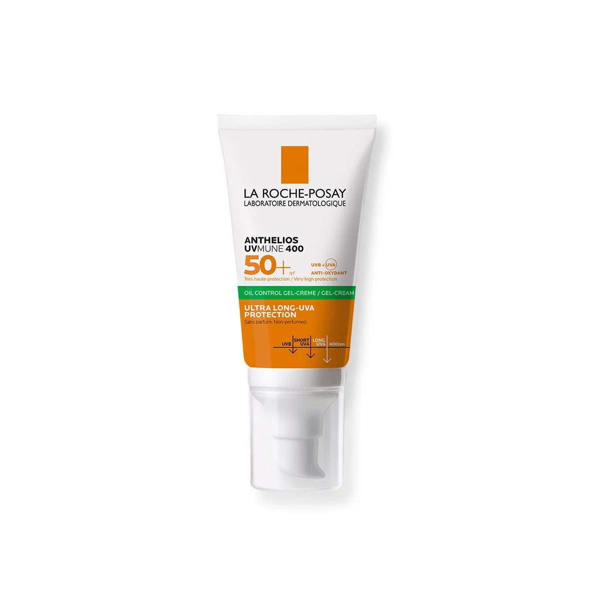 La Roche-Posay Anthelios UVMune400 Oil Control Gel Cream ครีมกันแดด กันแดด ครีมกันแดดหน้า 50 ml.