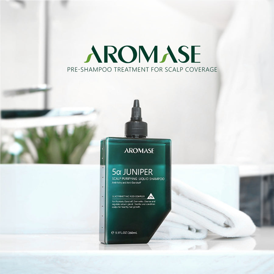 [Mid-Year Sale] AROMASE 5α Juniper Scalp Purifying Liquid Shampoo แชมพูคลีนซิ่งหนังศีรษะ จบปัญหาหนังศีรษะ ไร้สารเคมี