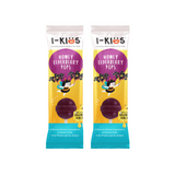 (Pack 2) I-Kids Honey Elderberry Pops ไอ-คิดส์ ป๊อปส์ ลูกอม ผสม วิตามินสำหรับเด็ก 10 g. (เอลเดอร์เบอร์รี่)