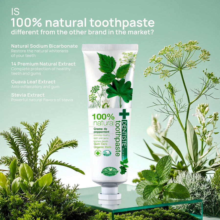[Mid-Year Sale] 100% Natural Toothpaste
