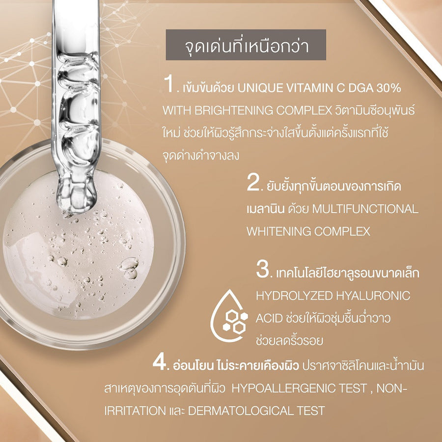 [1 Free 1] Smooth E Anti Melasma Dark Spot 30 ml. Free Smooth E White Babyface Serum 7 g.