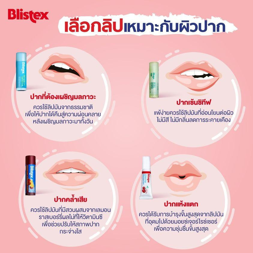 [Pack 2] Blistex Intensive Moisturizer Cherry SPF15 6 ml.
