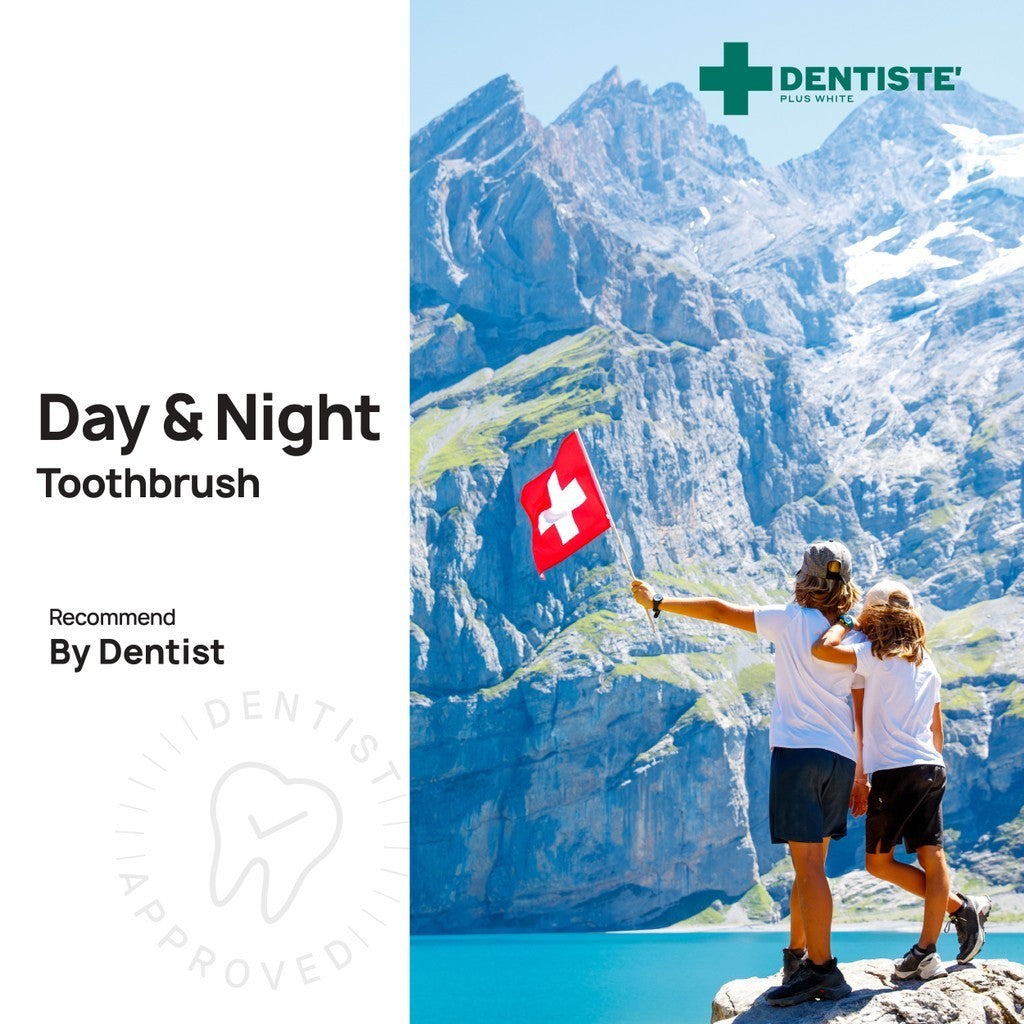 Dentiste เซ็ตฟันขาว สำหรับแปรงตอนเช้า Daytime Premium White Set