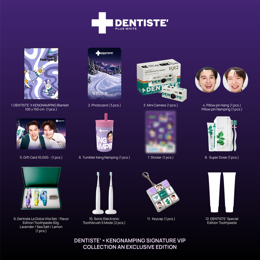 [Pre-Order] Early Bird VIP 25 Set Only - DENTISTE’ × KENGNAMPING SIGNATURE VIP COLLECTION