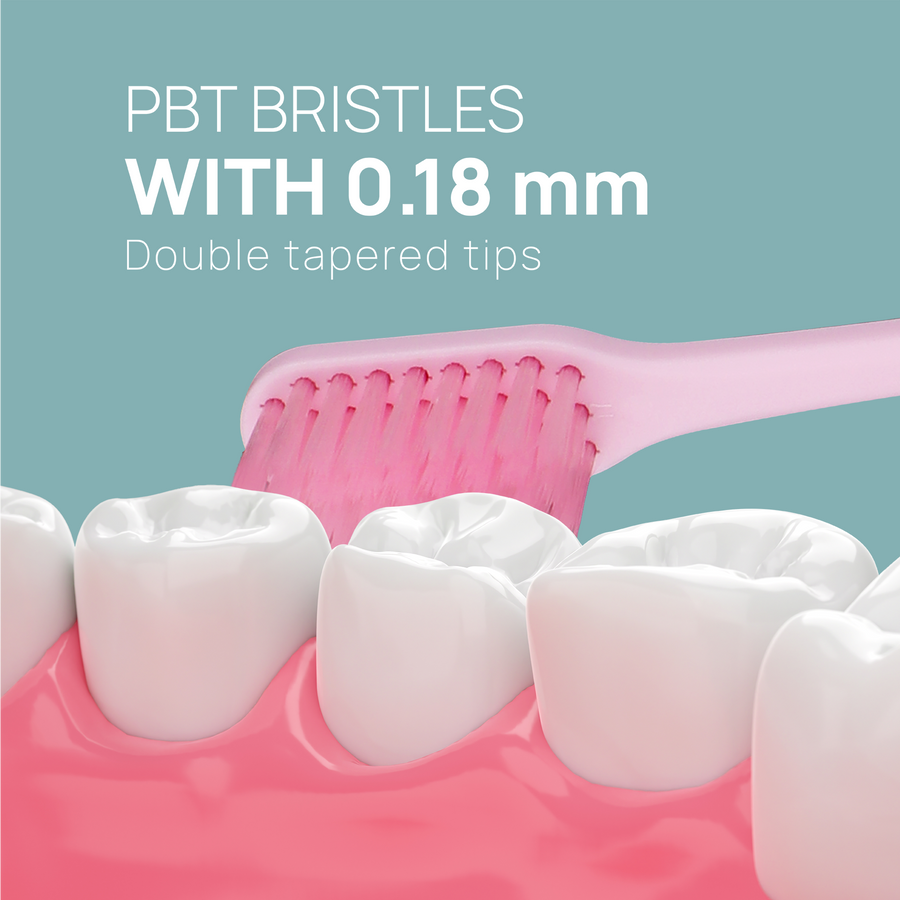 [Mid-Year Sale] Dentiste Ergonomic Toothbrush Twin Pack (Random Color)
