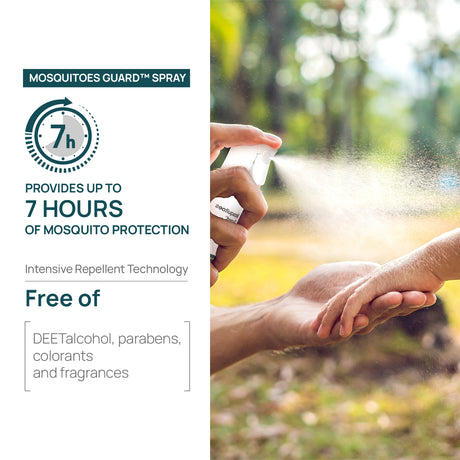Mosquitoes Guard™ Spray สเปรย์ออยกันยุงสูตรธรรมชาติ กลิ่นยูคาลิปตัส 100 ml.