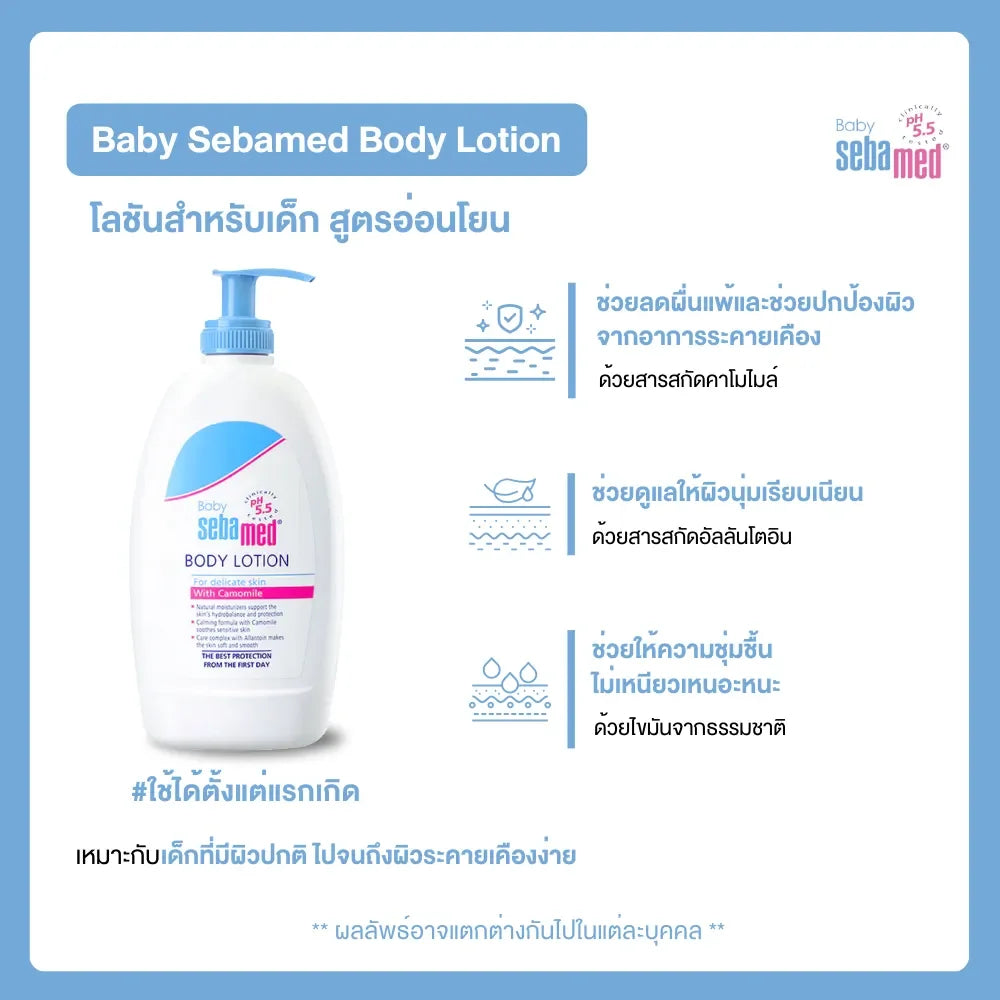 Baby Sebamed Body Lotion