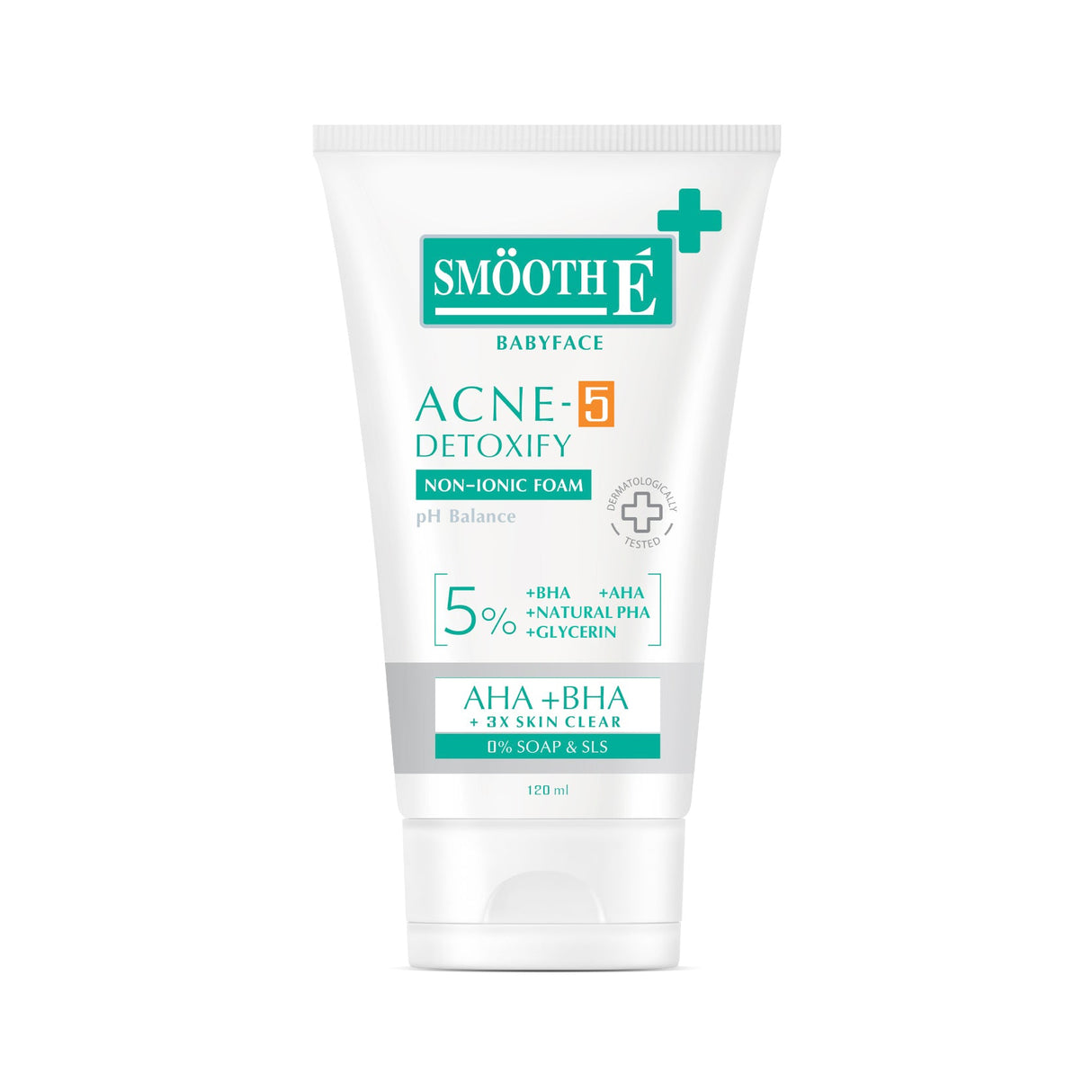 [Mid-Year Sale] Smooth E Babyface Acne-5 Detoxify Non-Ionic Foam