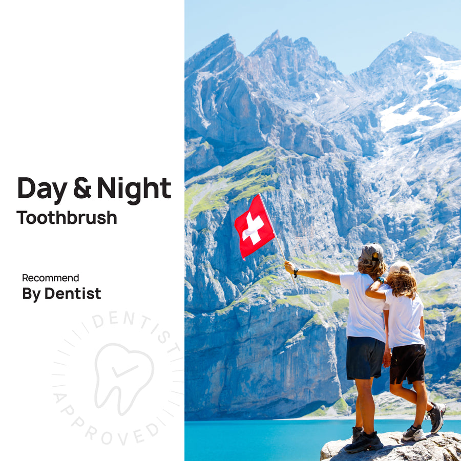 [Mid-Year Sale] Dentiste Day - NightTime Toothbrush แปรงสีฟันสำหรับกลางวัน - กลางคืน