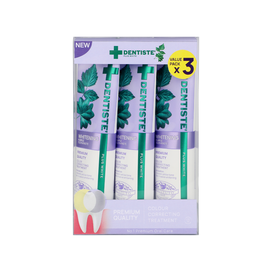 [Mid-Year Sale] Whitening Purple Toothpaste (PACK 3)