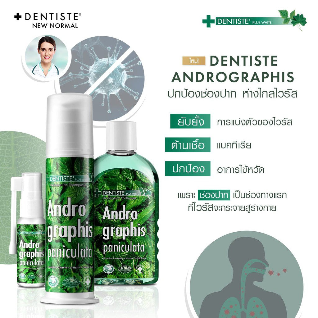 Dentiste Andrographis Paniculata Tube 40 g.