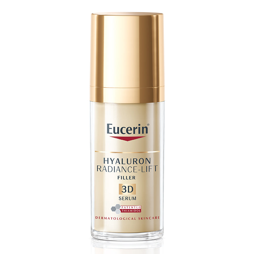 Eucerin HYALURON RADIANCE-LIFT FILLER 3D SERUM ยูเซอริน ไฮยาลูรอน เรเดียนซ์-ลิฟต์ ฟิลเลอร์ ทรีดี เซรั่ม