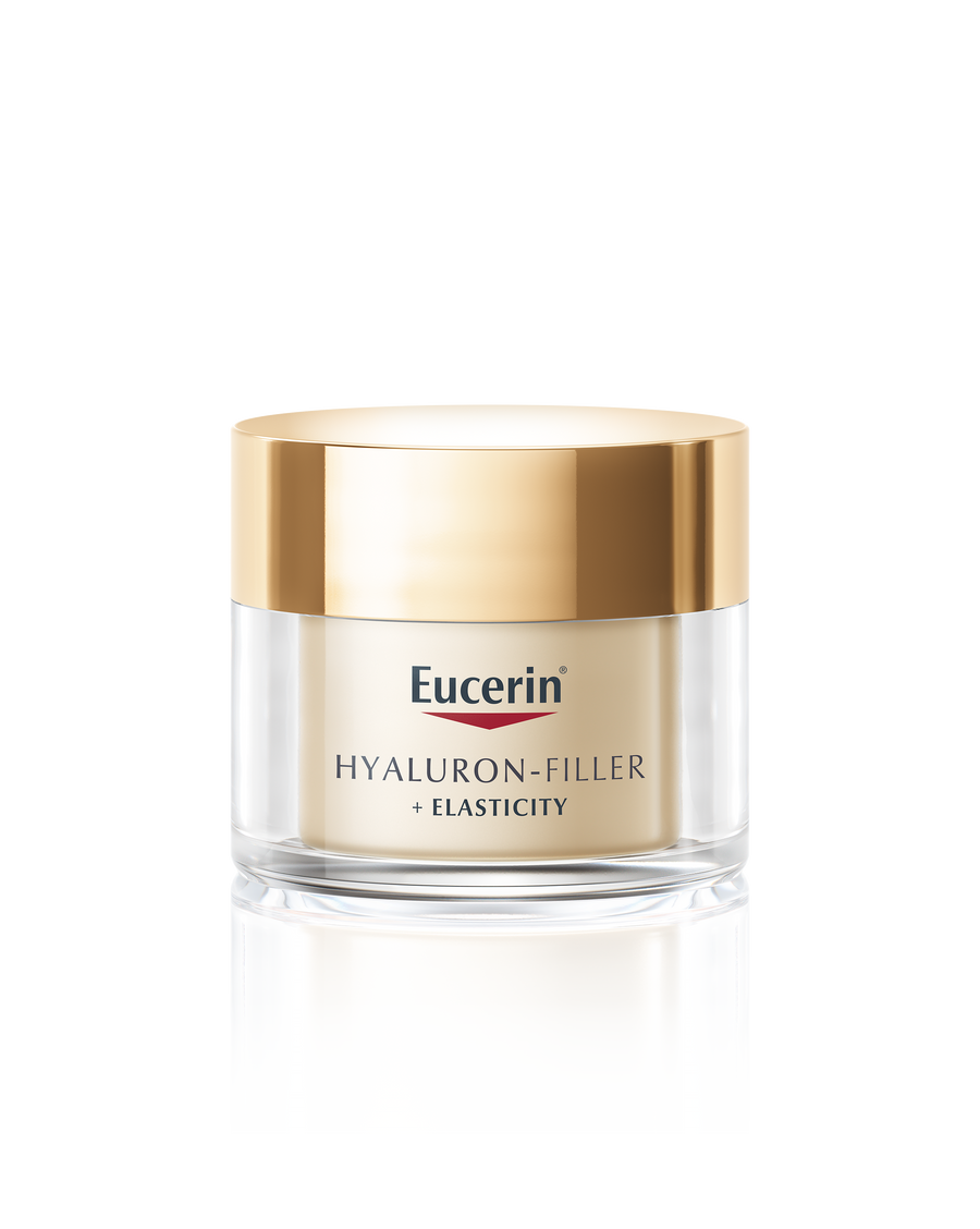 Eucerin HYALURON-FILLER + ELASTICITY THIAMIDOL DAY CREAM SPF30 50 ML ยูเซอริน ไฮยาลูรอน เดย์ครีมลดเลือนริ้วรอย ยกกระชับ