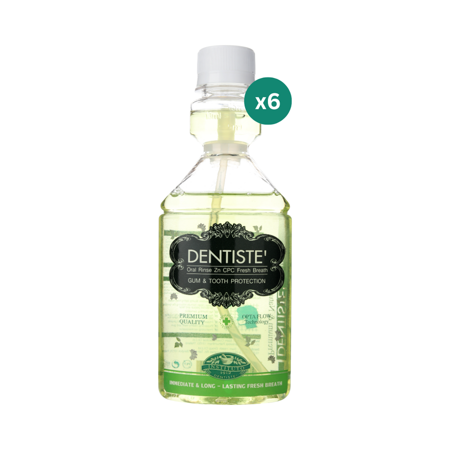 [Pack 6] Oral Rinse Zinc CPC Fresh Breath 200 ml.