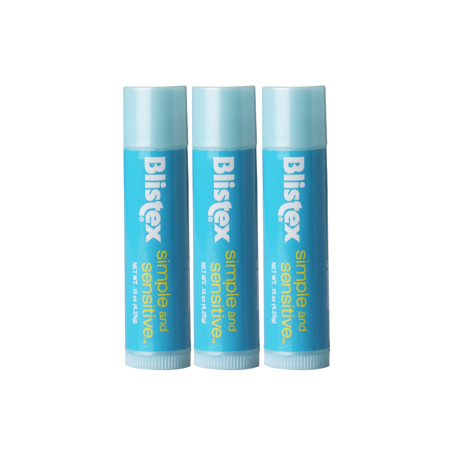 [Pack 3] Blistex Simple And Sensitive Lip Balm