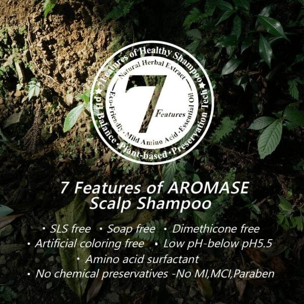 [Mid-Year Sale] AROMASE Anti-hair Loss Essential Shampoo 400 ml. แชมพูลดผมร่วง เสริมรากผมแข็งแรง บำรุงหนังศีรษะ ขายดีอันดับ 1 ในไต้หวัน