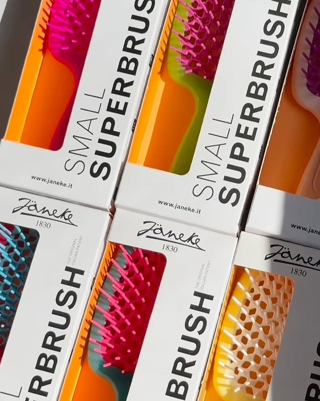 [NEW] Janeke Small Superbrush Blue Pastel