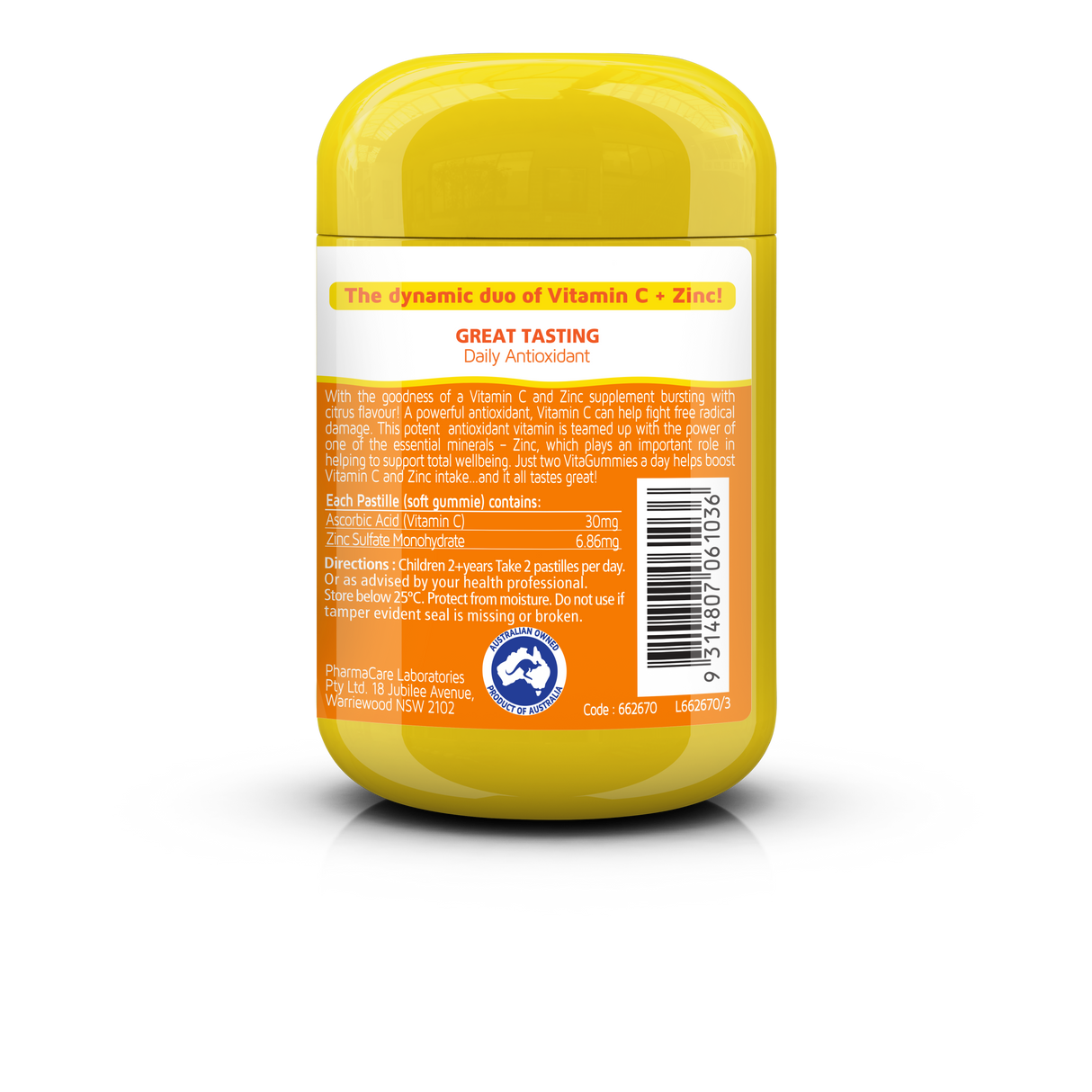 Natures Way  KIDS GUMMIES C+ZINC