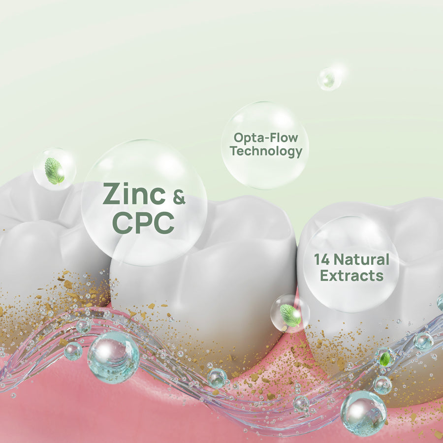 [Pack 6] Oral Rinse Zinc CPC Fresh Breath 200 ml.