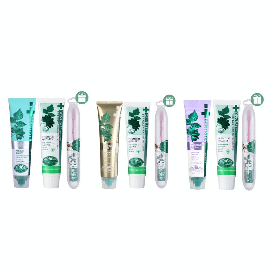[Buy 2 Free 1] Dentiste Travel pack set