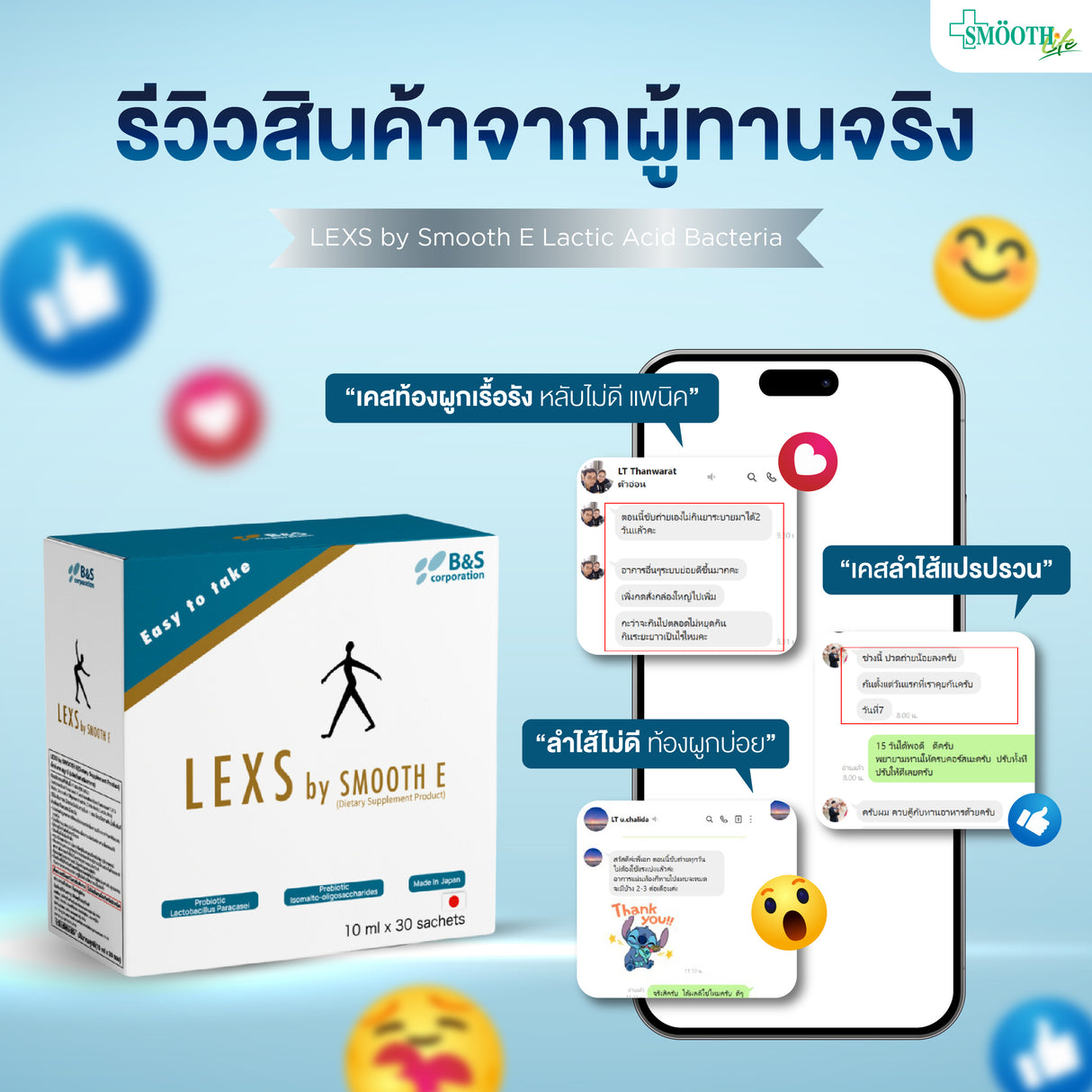 [NEW] LEXS by SmoothE Lactis Acid Bacteria