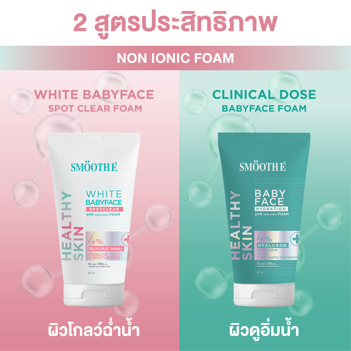 [Pack 6] Smooth E White Babyface Spot Clear 180 ml.