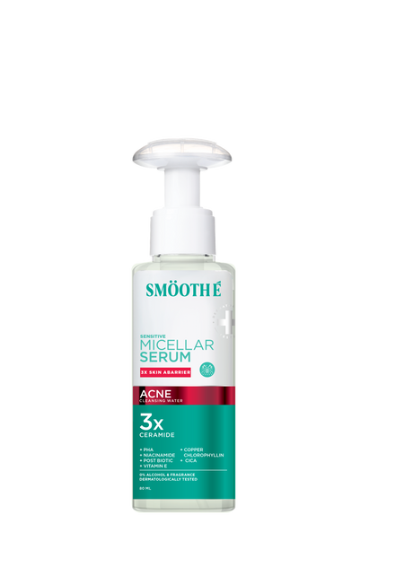 [Pre-Order] SMOOTHE MICELLAR SERUM ACNE CLEANSING WATER