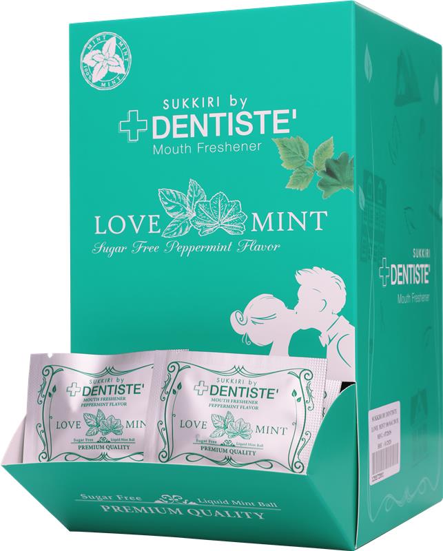 [Mid-Year Sale]  Dentiste Sukkiri By Dentiste Love Mint 100 Sac/box