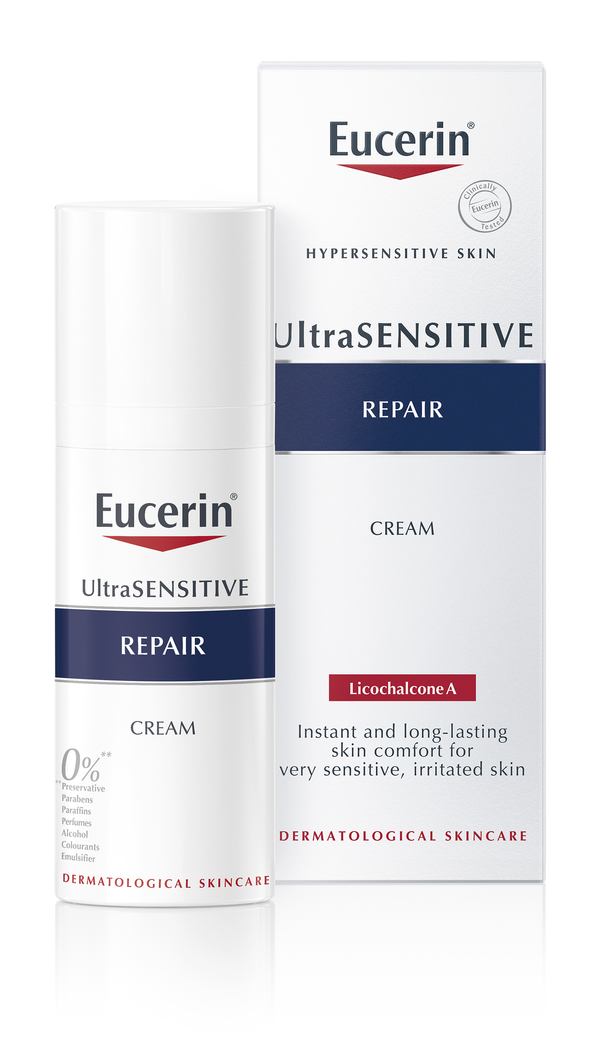 Eucerin ULTRASENITIVE REPAIR CREAM 50 ML.