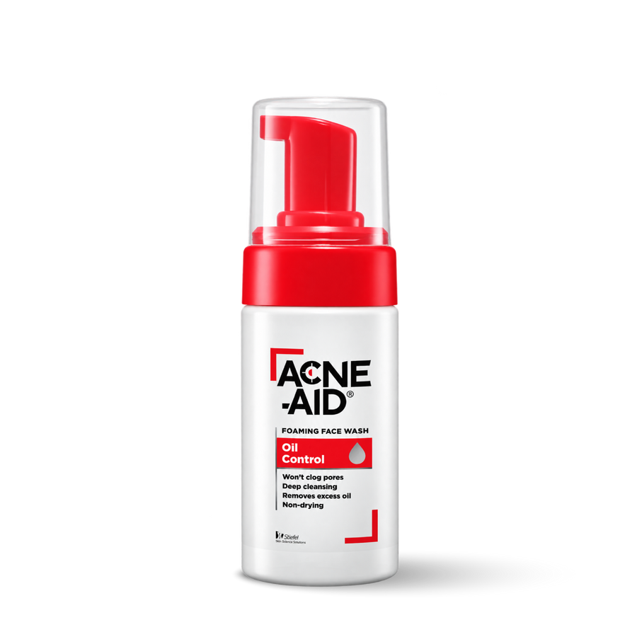 acne-aid foaming face wash oil control 100 ml.
