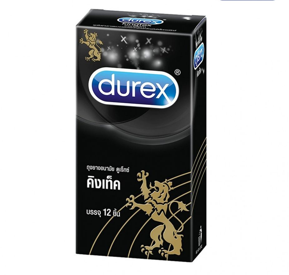 DUREX Kingtex Condoms รุ่น KINGTEX จำนวน 12 ชิ้น